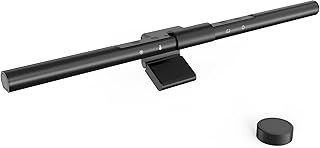 Monitor Light Bar with Remote Control, Auto-Dimming, No Screen Glare, USB Powered, Dual Control for Work and Office (HYTB-012)