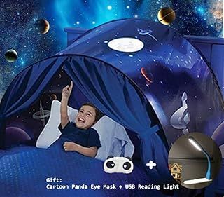 Bed tents for boys,Children's Tents,Game Tents Indoor,Space Tents,Children's Playrooms,Boys And Girls Christmas Birthday Gifts(Space)
