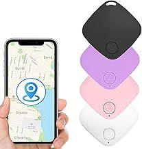 Key Finder, Bluetooth Item Finders, Wireless Key Finder Locator with Anti-Lost Alarm Reminder, Anti-lost GPS Tracker Smart Tag Suitable for Keys Pet Wallets or Backpacks and Child locators, 4 Pack