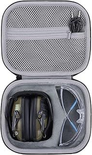 co2CREA Hard Travel Case for Honeywell 1013530 Howard Leight Impact Sport Earmuff (Black-Large)