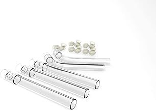 PRO BMTick Glass Stem for Arizer Solo / 2/ Air Tube + Perfect-Fit Metal Gauze (x 25) Accessory Screen Kit
