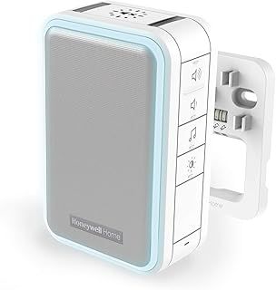 Honeywell Home DW315S Series 3 Wired LED Doorbell Chime with Mute and LED Light (White)