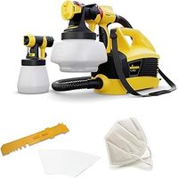 WAGNER Universal Sprayer W 690 FLEXiO - Electric Paint Sprayer for dispersion/latex paints, varnishes & glazes - interior and exterior usage, 15m²-6 min, 1800 ml/800 ml capacity, 630 W, 3.5 m hose