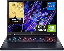 Acer Predator Helios Neo 18 PHN18-71 Gaming Laptop - Intel Core i7-14700HX, 16GB, 1TB SSD, NVIDIA GeForce RTX 4070 8G, 18" WQXGA IPS 165Hz DCI-P3 100%, Windows 11, Black