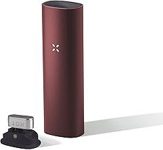 PAX 3 Premium Portable Vaporizer, Dry Herb, Concentrate, 10 Year Warranty, Complete Kit, Burgundy