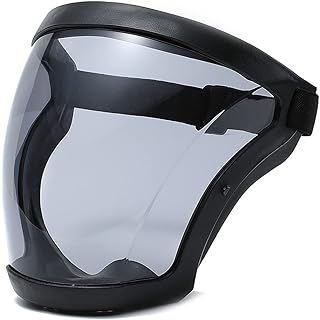 TOKLYUIE Anti-Fog Protective Full Face Shield-Super HD Reusable Face Protective Cover Adjustable Universal