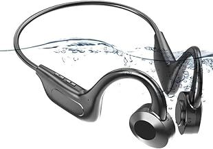 Wireless Bluetooth Bone Conduction Headphones/Earphones, Waterproof Wireless Headphones for Running, Cycling, Gym & Swimming