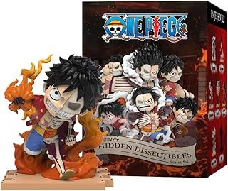 Mighty Jaxx Hidden Dissectibles: One Piece Series 6 (Luffy Gears Edition) with One Piece | Blind Box Collectible Figurines | One Collectible Pack Includes One Figure Randomly Selected