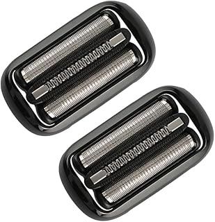 Series 5 Shaver Head Replacement Head Compatible with Braun Series5 Foil Cutter Beard Trimmer Wet Dry for Men Razor 5018s, 5049cs, 6020s, 6040cs, 6072cc, 6075cc, 6090cc 53B - Pack of 2