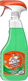 Mr Muscle Platinum Window & Glass Cleaner Spray, 750ml - Packaging May Vary