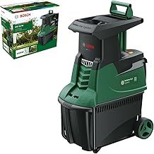 Bosch Garden Turbine Shredder AXT 25 TC (2500 W; Suitable for Wood and Tough Garden Debris; Integrated Collection Box 53L; in Carton Packaging)