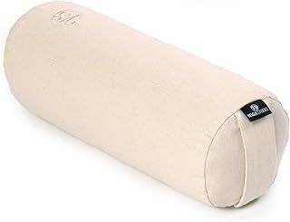 Yoga Studio Organic Buckwheat Mini Bolster Perfect for Yoga and Back Stretching 32x12cm