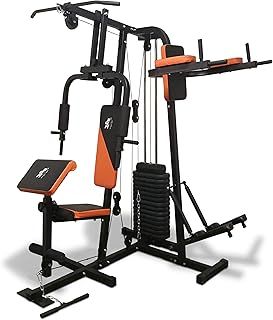 F4H TF-7002, (68 KG) Multi Gym Workout Station Fitness Body Exercise home gym push up pull ups VKR station stepper