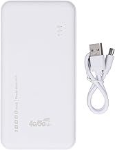 Portable WiFi 4G Router, 4G LTE 300Mbps Travel Mobile WiFi Hotspot, 10000MAh Battery, Sim Card Router Support 10 Devices