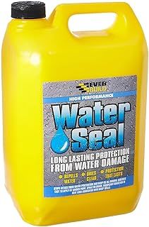 Everbuild 402 Water Seal – High Performance – Long Lasting Protection From Water Damage – Solvent-Free Formula – Water Repellant – 5 Litre