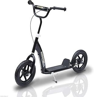 HOMCOM Teen Push Scooter Kids Children Stunt Scooter Bike Bicycle Ride On 12" EVA Tyres