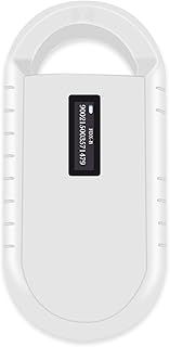 Smoostart Microchip Scanner, 1000 Records Increased Huge Data Storage Upload to PC Microchip Scanner Reader, Scanning Distance and Speed Increase, Only Compatible with FDX-B/EMID Microchips