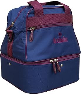 Acclaim Staple Mini Nylon Double Decker Four Bowls All Round Lawn Carpet Bowling Bag with Shoulder Strap New 2025 Model