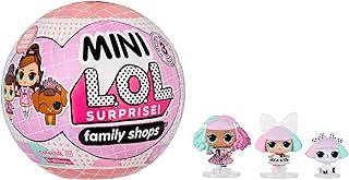 L.O.L. Surprise! Mini Family - RANDOM ASSORTMENT - Ball Playset Includes 3 Mini Tween Collectable Dolls and Surprises - Great Gift for Kids Ages 4+, Series 3