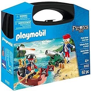 Playmobil Pirates 9102 Pirate Raider Carry Case, Ages 4+