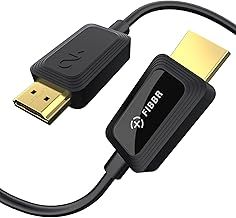 FIBBR 20M 8K HDMI 2.1 Cable - 8K@60Hz, 4K@120Hz/144Hz HDR eARC Dolby Atmos HDCP 2.2&2.3 Compatible with PS5, Xbox Series X, PC, TV
