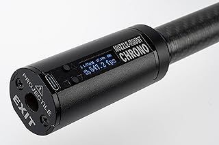 AirForceOne Muzzle Mount Chronograph Bluetooth Chrono Air Rifle Airgun Pistol Shooting Chronoscope
