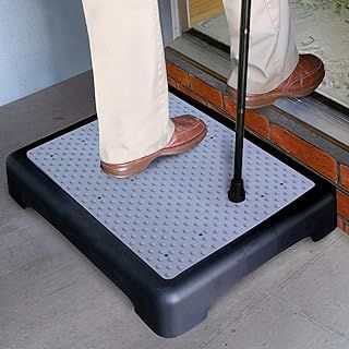 Outdoor Step Anti Slip Step Platform Bath Step Stool Platform for Indoor and Outdoor use Mobility and Disability Aid Safety, Support Lightweight and Portable, Steady and Stable