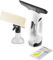 Kärcher Window Vac WV 2 Plus, Battery Running Time: 35 min, LED Display for Battery Status, Suction Nozzle: 280 mm, Spray Bottle with Microfibre Cloth, 20 ml Window Cleaner Concentrate
