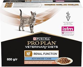 PRO PLAN VETERINARY DIETS NF Renal Function Wet Cat Food Salmon 10x85g