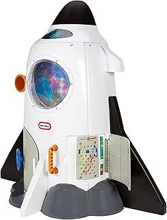 Little Tikes Adventure Rocket - Includes Chair, Space Tools, Telescope, Escape Hatch & Fun Accessories - Features Realistic Lights & Sounds - Batteries Required - Great Gift for Kids Ages 2+