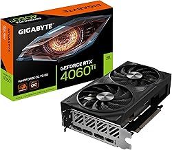 Gigabyte GeForce RTX­­ 4060 Ti WINDFORCE OC V2 8G Graphics Card - 8GB GDDR6, 128bit, PCI-E 4.0, 2550MHz Core Clock, 3 x DisplayPort 1.4a, 1 x HDMI 2.1a, NVIDIA DLSS 3, GV-N406TWF2OCV2-8GD