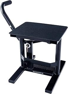 BikeTek MX Lift Stand Pop Up Motocross Paddock Stand - Black