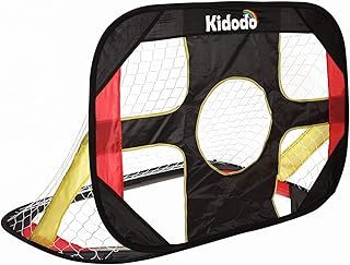 Kidodo Football Goal Posts for Kids Pop up Goal for Chidren Foldable and Portable Soccer Goal net Outdoor Garden and Indoor Toy, 100x70x70cm