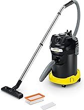 Kärcher AD 4 Premium Ash Vacuum - Ideal for cleaning a Fireplace, BBQ, Stoves, Home Workshop, Grills, Fire Pits, Log Burners and Chimineas, Black