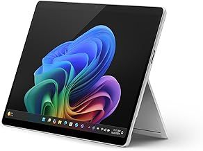Microsoft Surface Pro (power supply included) | Copilot+ PC | 13” Touchscreen | Snapdragon® X Plus (10 cores) | 16GB Memory | 256GB SSD | Device only | 2024 Model, 11th Edition | Platinum