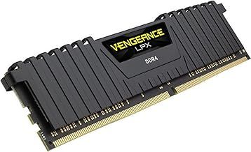 Corsair CMK8GX4M1A2400C16 Vengeance LPX 8 GB (1 x 8 GB) DDR4 2400 MHz C16 XMP 2.0 High Performance Desktop Memory Module, Black