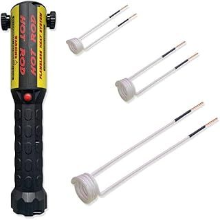 LiveGo Flameless Handheld Induction Heater Kit 1000W Magnetic Tool with 3 Coils, Buster Heat Induction Tool Automotive Bolt Heater for Rusty Screw Removing