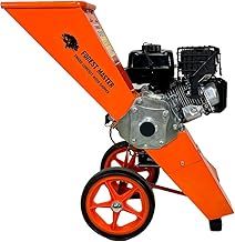 Forest Master FM6DD-MUL Compact 6HP Petrol Wood Chipper Shredder Mulcher - Tackles All Garden Green Waste, Self-Feeds Chips Wood Up to 50mm (2 inches) in Diameter