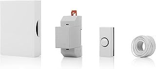 Byron 720k Wired Doorbell Set, Wired Doorbell, Push Bell, Transformer, Cable and Clips