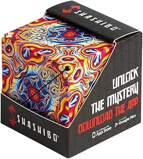 Shape Shifting Box - Award-Winning, Patented Fidget Cube w/ 36 Rare Earth Magnets - Transforms Into Over 70 Shapes (Spaced Out)
