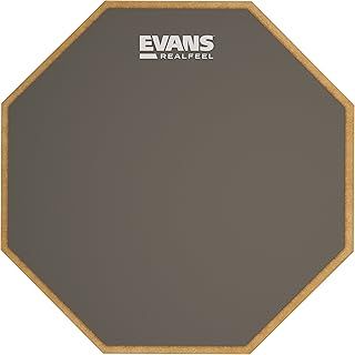Evans ARF-7GM RealFeel - Drum Practice Pad - Drum Pad - Drummer Practice Pad - Gum Rubber, Single Sided, Mountable, 7 inch