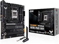 ASUS TUF GAMING X670E-PLUS WIFI AMD Ryzen™ AM5 ATX motherboard, 16 power stages, PCIe® 5.0, DDR5 memory, four M.2 slots, WiFi 6E and 2.5 Gb Ethernet, USB 4 header and Aura Sync