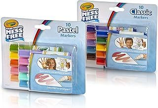 Crayola Color Wonder Markers, Mess Free Coloring, Classic & Pastel Colors (20 Count) (2 Pack)