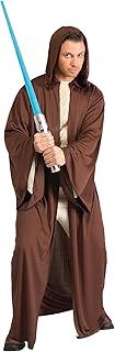 Rubie's Official Disney Star Wars Jedi Hooded Robe Men's Costume, Adult Fancy Dress
