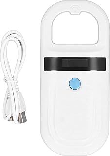 Animal Tag Reader, 134.2KHzPortable Scanner with 128 Records Data Storage, Rechargeable Pet Chip ID Scanner, Handheld Pet Microchip Scanner for Pets Pigs Dogs Cats