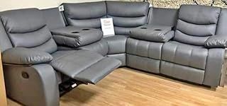 MNS Grey Leather Corner (230cmx230cm)