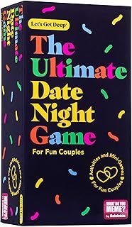 WHAT DO YOU MEME? The Ultimate Date Night Game - Relationship Card Game, Ideal for Date Night, Parties, Great Gift for Valentine's Day, Anniversary & Couples, Black