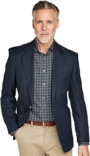 Chums Men's Single-Breasted Classic Oxford Regular Fit Blazer Timeless Elegance Sophisticated Style & Versatile Wardrobe for Formal and Casual Occasions