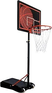 ﻿Bee-Ball ﻿﻿Height Adjustable Basketball Hoop and Stand | Superior UV Resistant PE Backboard | ﻿Portable Basketball Hoop and Stand for Kids and Adults