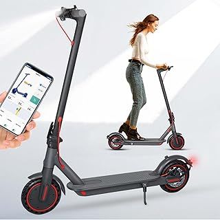 Electric Scooters for Adults, 8.5Inch Electric Scooter, 3 Speed Mode, Foldable Electric Scooters with App, 20-30km Range, Double Braking Escooter, AdultElectricScooter for Teens 25km/h Scooter